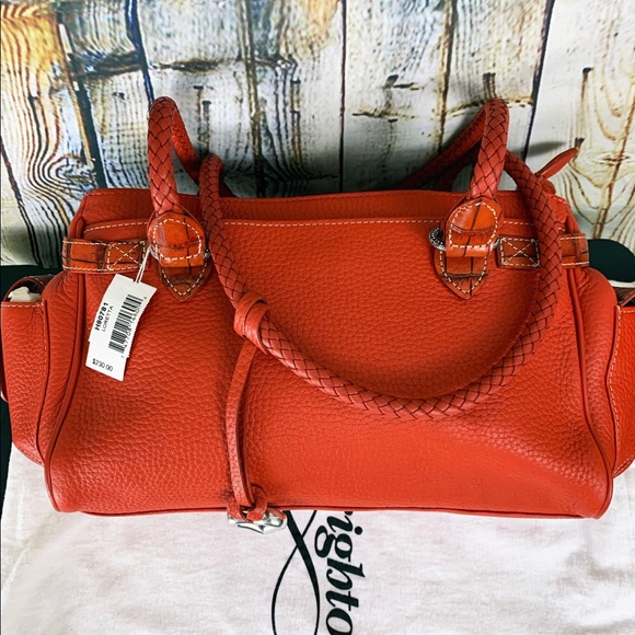 Brighton “Loretta” Leather Satchel - Picture 4 of 14